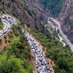 جاده چالوس از ساعت ۷ صبح یک‌طرفه شد