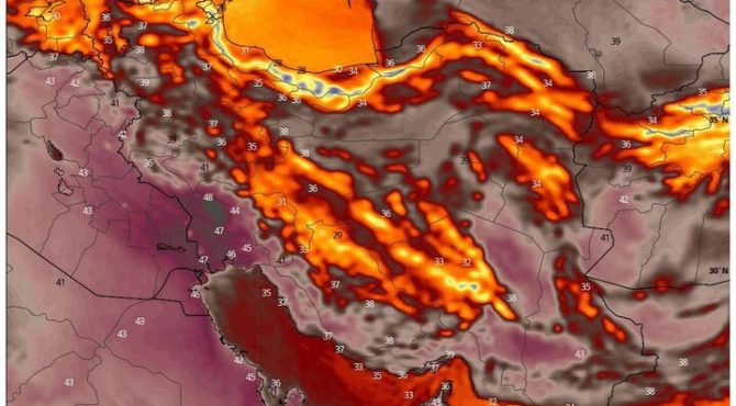 ورود موج هوای خنک از روز چهارشنبه؛ هشدار وزش باد شدید در شرق کشور