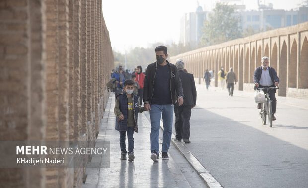 ششمین روز متوالی آلودگی هوا در اصفهان