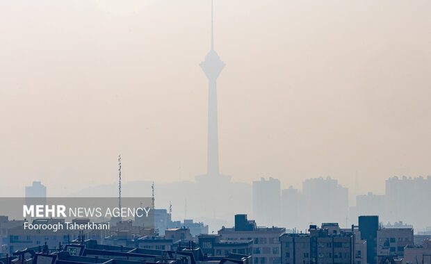 کیفیت هوای تهران در مرز آلودگی قرار دارد