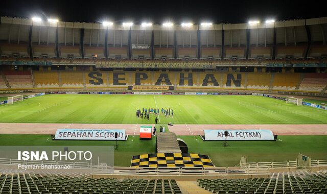 سپاهان و مأموریتِ صعود نبردِ طلایی‌ها با آخال دوباره در نقش‌جهان