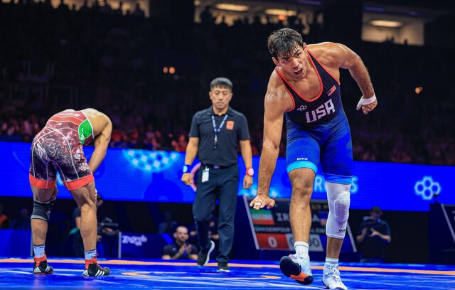 اتفاق عجیب در کشتی آمریکا شکست سنگین برنده کامران قاسمپور مقابل یک گمنام