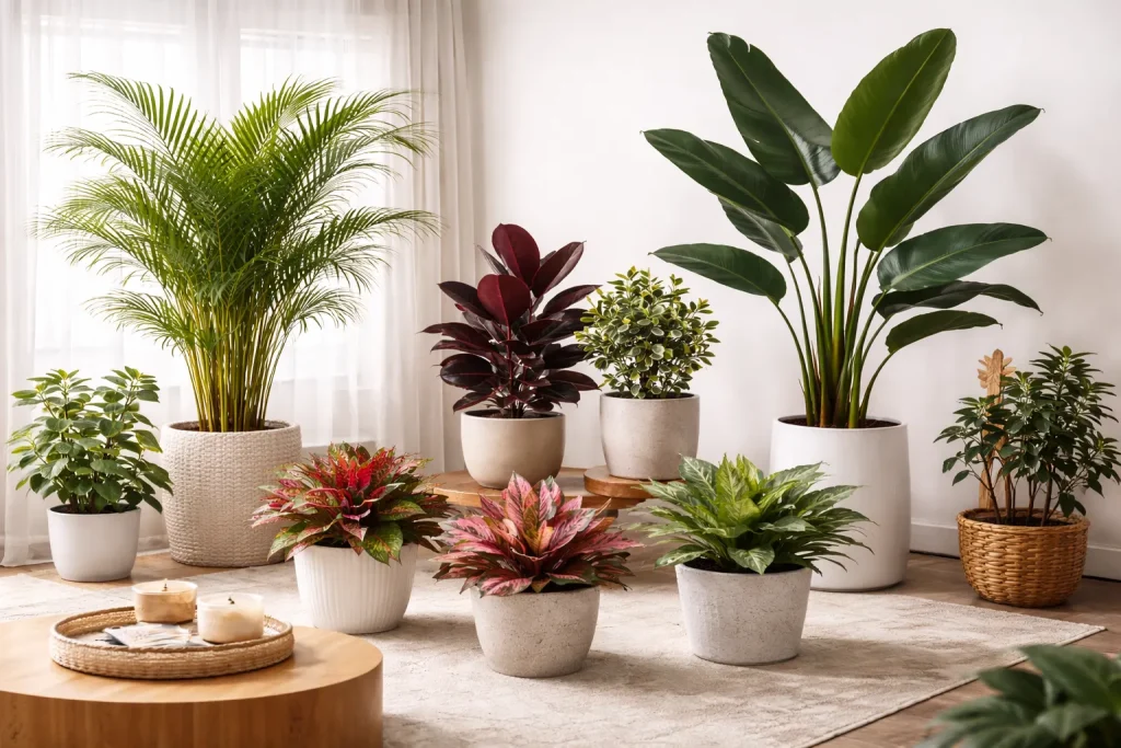 گیاهان آپارتمانی انتخاب گیاه آپارتمانی