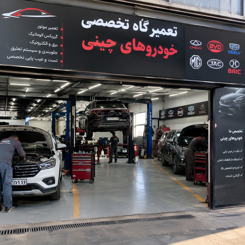 تعمیرگاه تخصصی خودروهای چینی